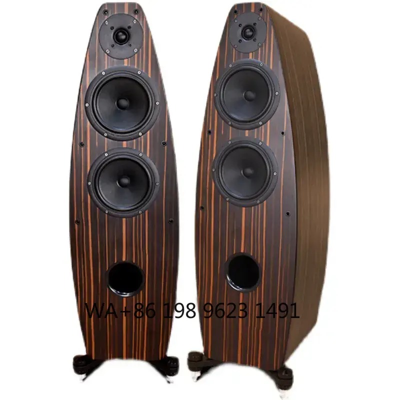 Tweeter - Horn-Hochtöner Holz-Standlautsprecher 150-500W Passiver HiFi-Turm für