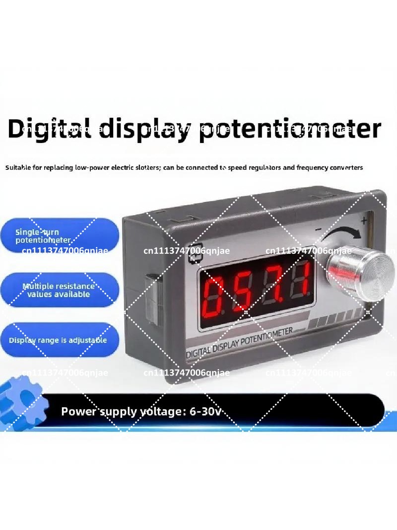 Potentiometer 10K - Digitaler Display-Potentiometer 1K 2K 5K 10K