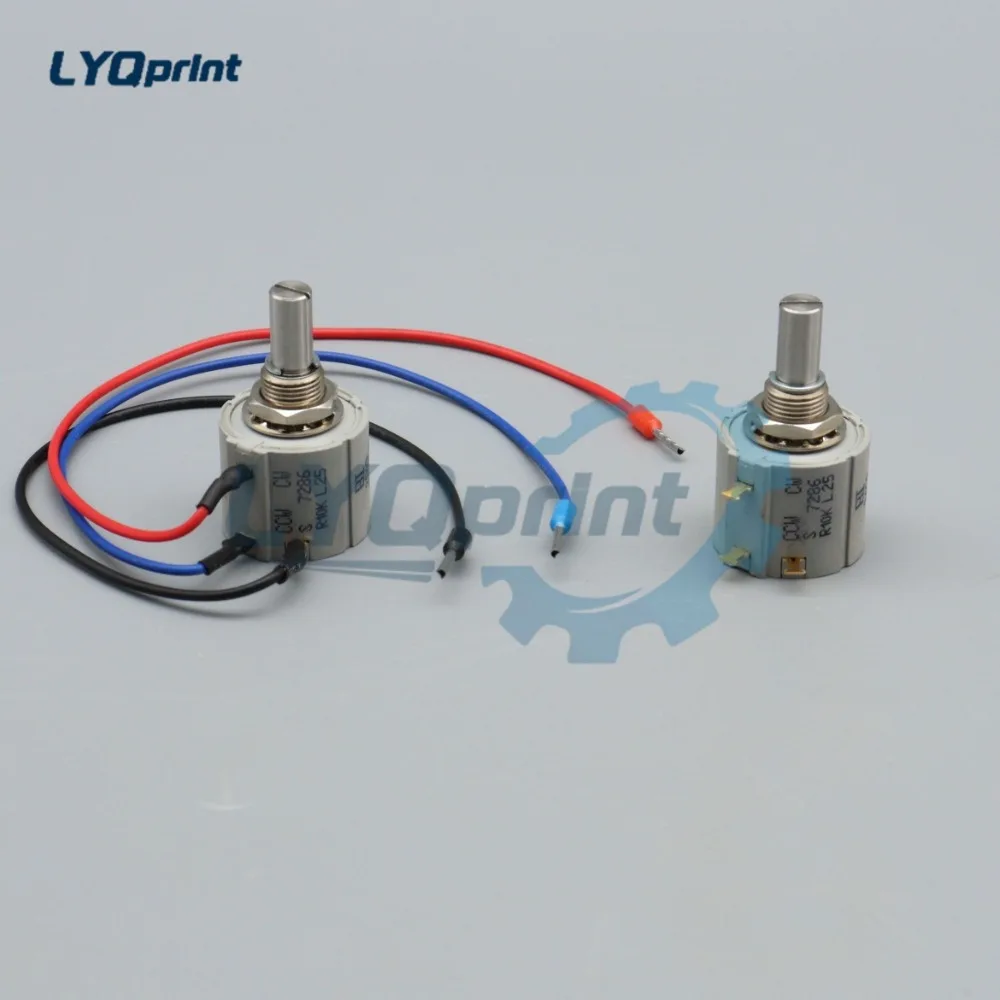 Potentiometer 10K - Heidelberg Kabelpotentiometer 71.186.5172 Beckmann 7286 10k