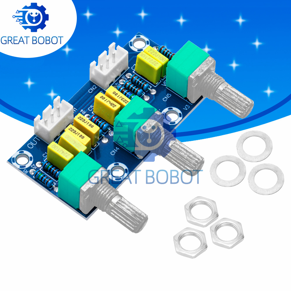 Passive Preamp - BS XH-M802 Passives Tonregelmodul Vorverstärker Leistungsmodul