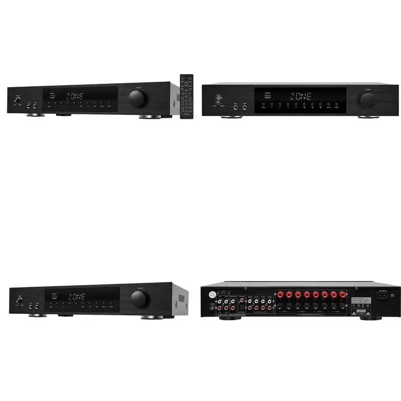 Class D Amplifier - Hochleistungs-D-Klasse 4-Zonen 8-Kanal Multi-Zonen Digitaler Audio-Verstärker