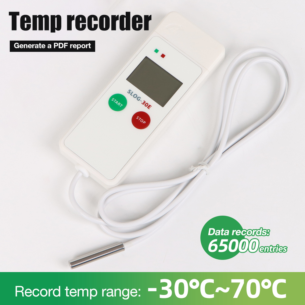 Usb Sound Card - USB-Temperaturdatenlogger, Temperaturrekorder, 65.000 Punkte, Aufnahme, wiederverwendbarer