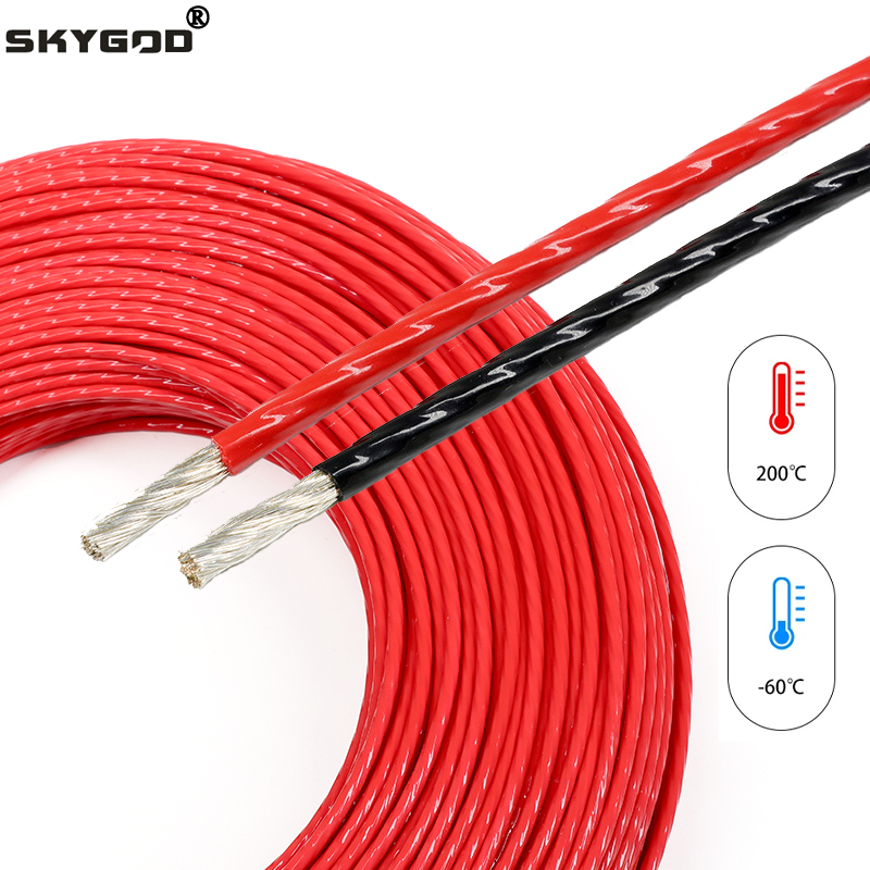Audio Jumper Wire - 1 ~ 100 m PTFE Silber