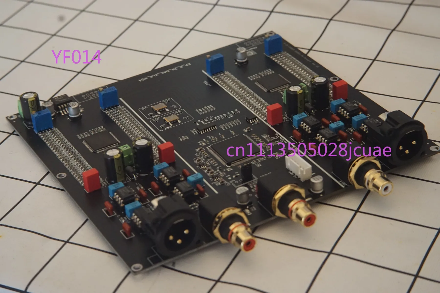 Dac Board - 24-Bit R2R Ladder DAC Decoder-Board Digitales