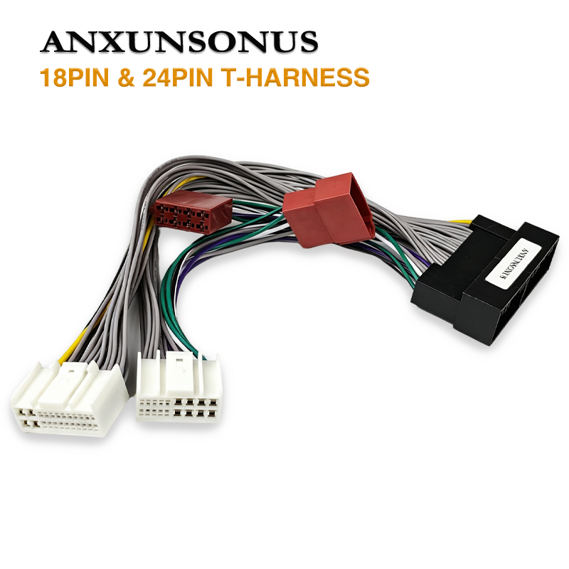 Audio Jumper Wire - DSP-Verstärker T-Harness-Kabel 18-Pin 24-Pin SOT-Anschluss für