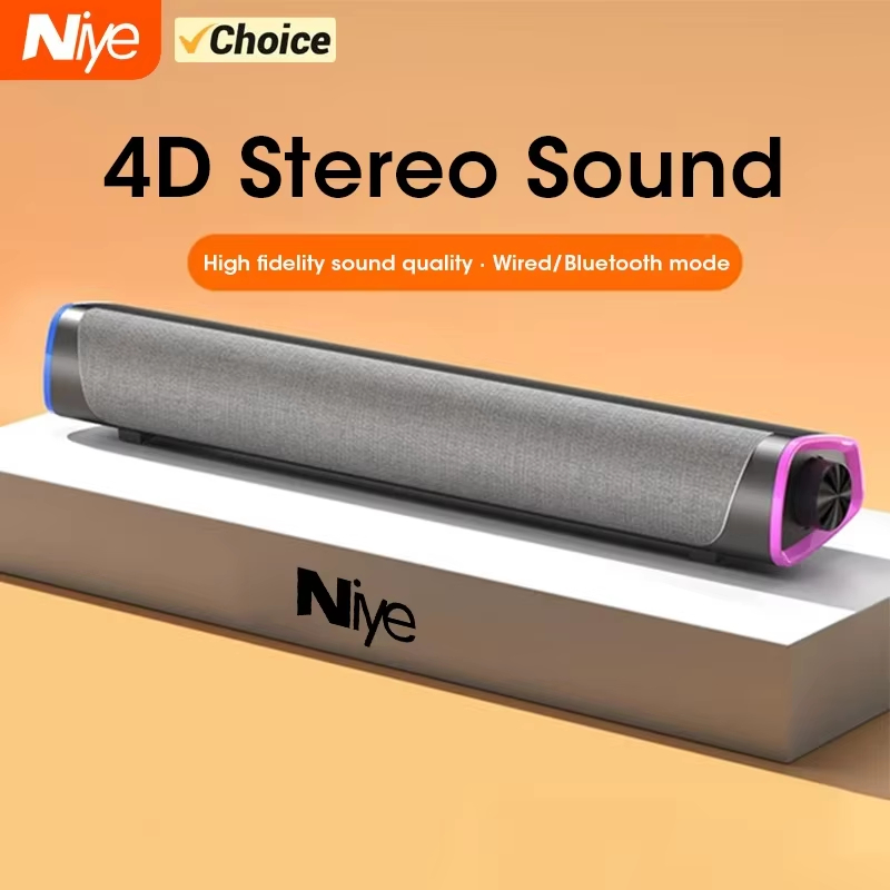 Speaker Wire - Neuer kabelgebundener Bluetooth-Lautsprecher mit Stereo-Sound, Subwoofer-Lautsprecher