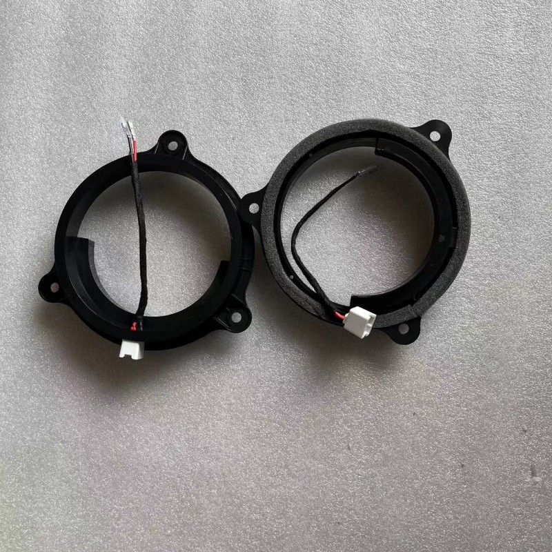 Audio Jumper Wire - Auto-Front- und Hintertür-Basslautsprecher-Matte, Hornadapter, Kabelring, wasserdicht,