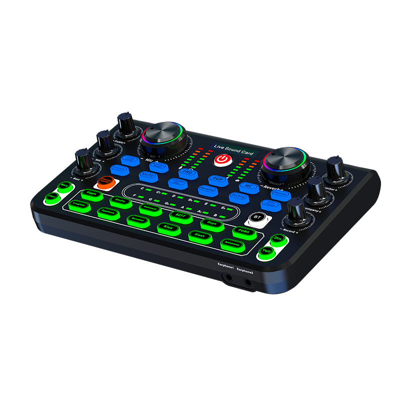 Audio Interface - Biner X60L Professionelle Audio-Schnittstelle, USB-Soundkarte, Aufnahme