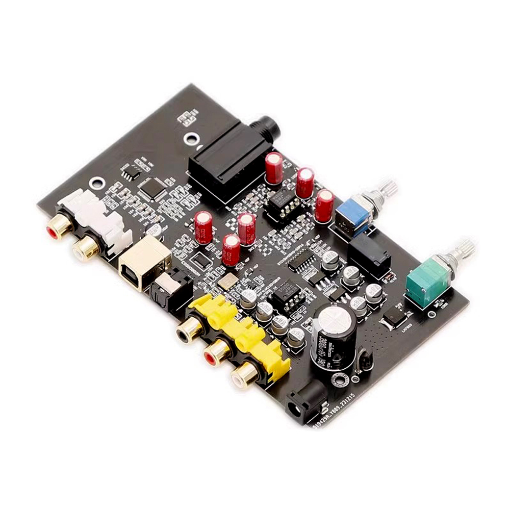 Dac Board - Es9038q2m Glasfaser-Koaxial-USB-Decoder-Karte