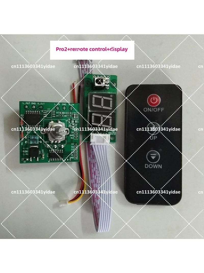 Volume Control Board - Hochwertige Lautstärkereglerplatine Hi-Fi Audio-Vorverstärker Verstärkungsregelmodul für