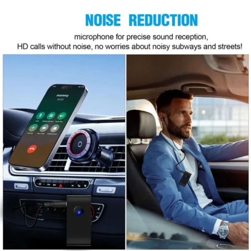 Headphone Amplifier - Bluetooth 5.0 Audio-Empfänger mit kabelgebundenen 3,5-mm-Kopfhörern,