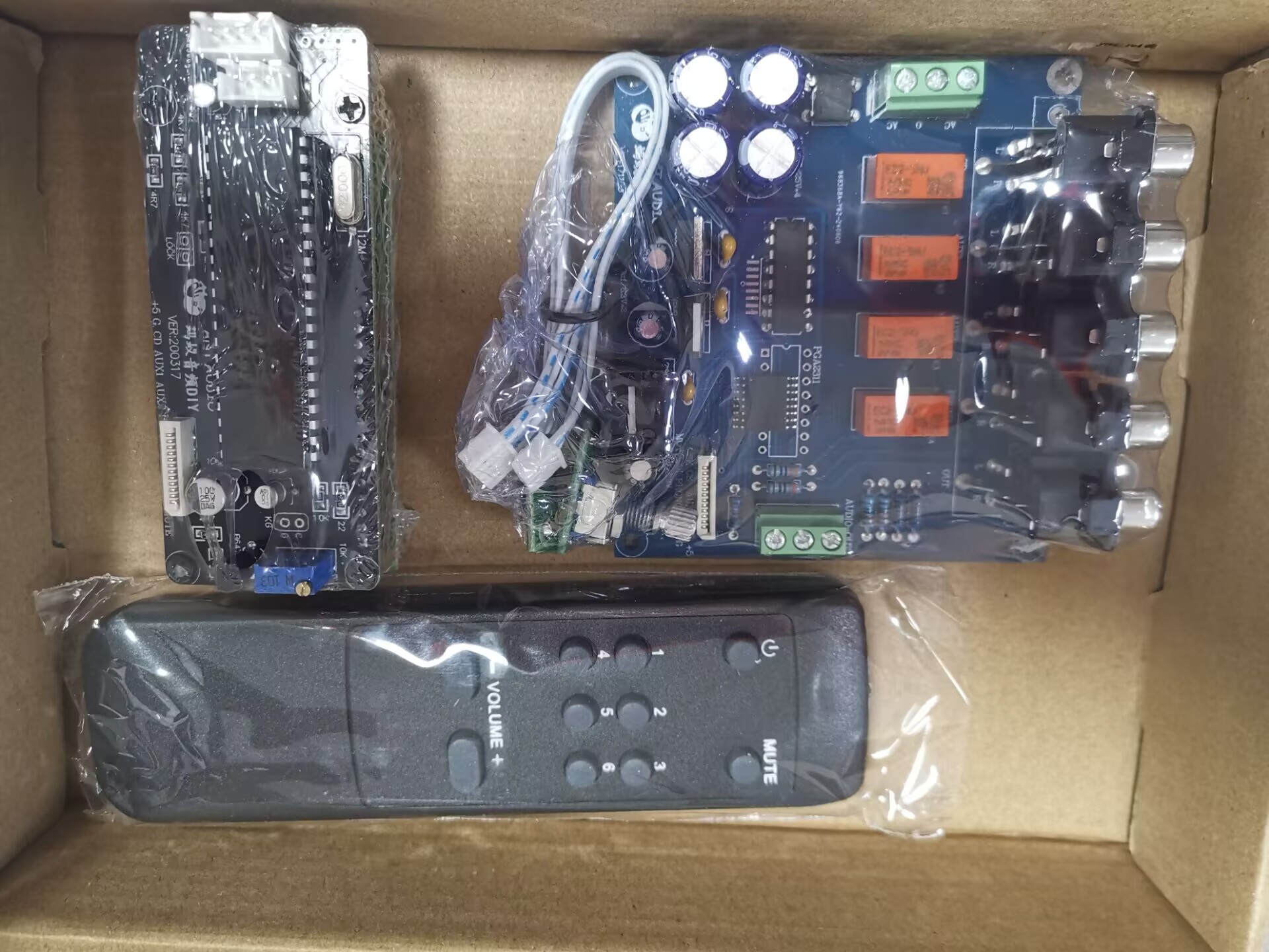 Volume Control Board - HIFI Fernbedienung Lautstärkeregler Board Kit Pre