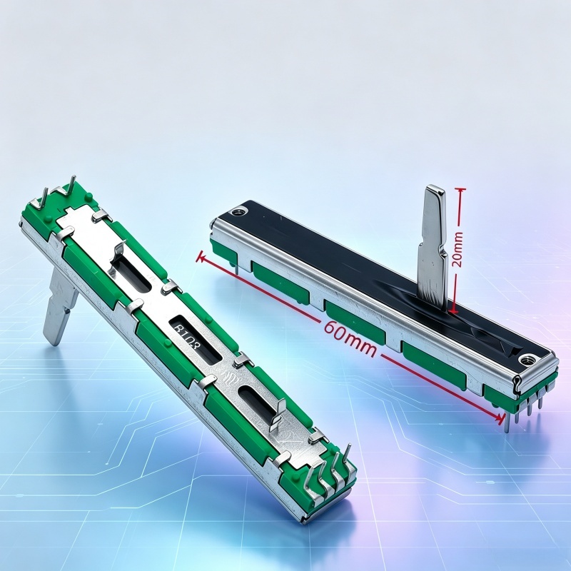 Potentiometer 10K - 1 Stück 6-Pin 10KB×2 DCV1024 Linearer
