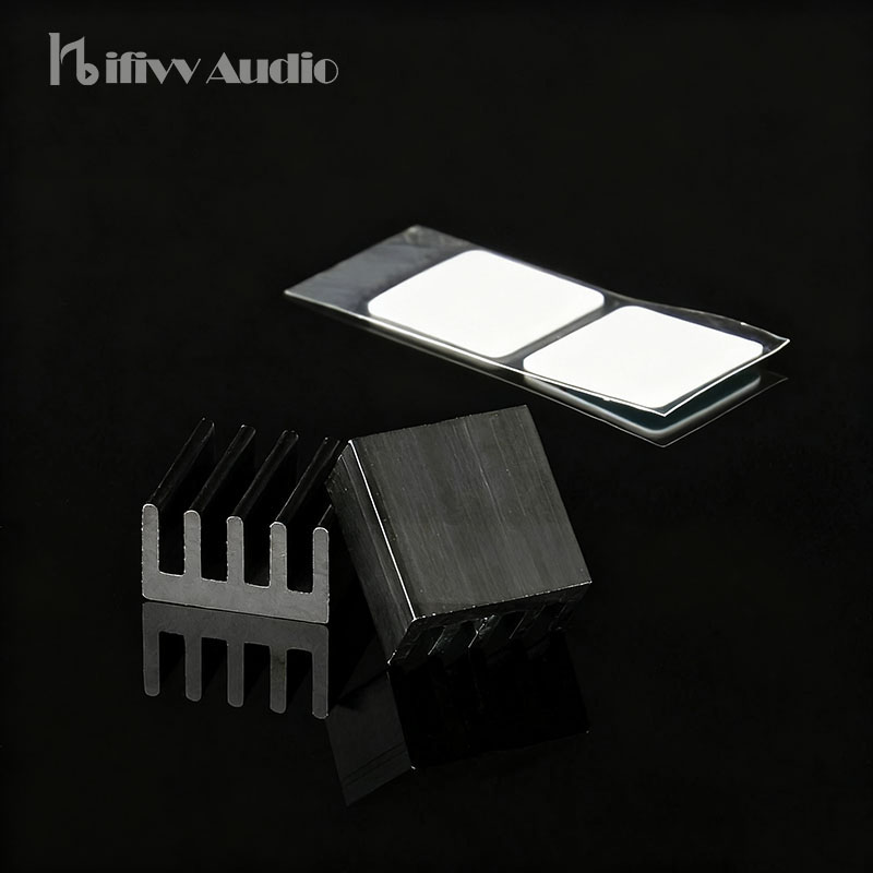 Heatsink Aluminum - 5 Stück Aluminiumkühler für OP AMP