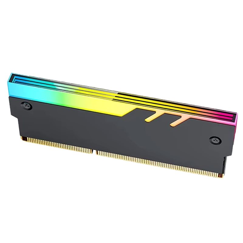 Heatsink Aluminum - Leading-Infinite Spiegelglas-Lüfter 5V ARGB Desktop-Computer-Speicher-Kühlkörper Neues