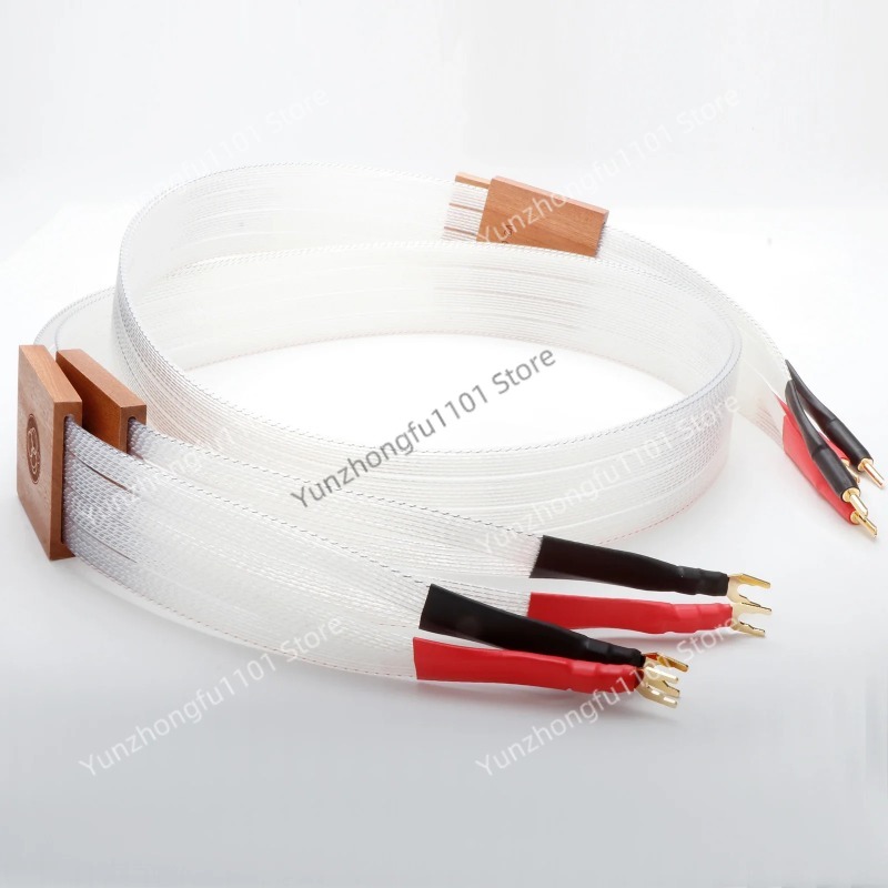 Speaker Wire - Hochwertiges Lautsprecherkabel 8N OCC mit Silberbeschichtung,