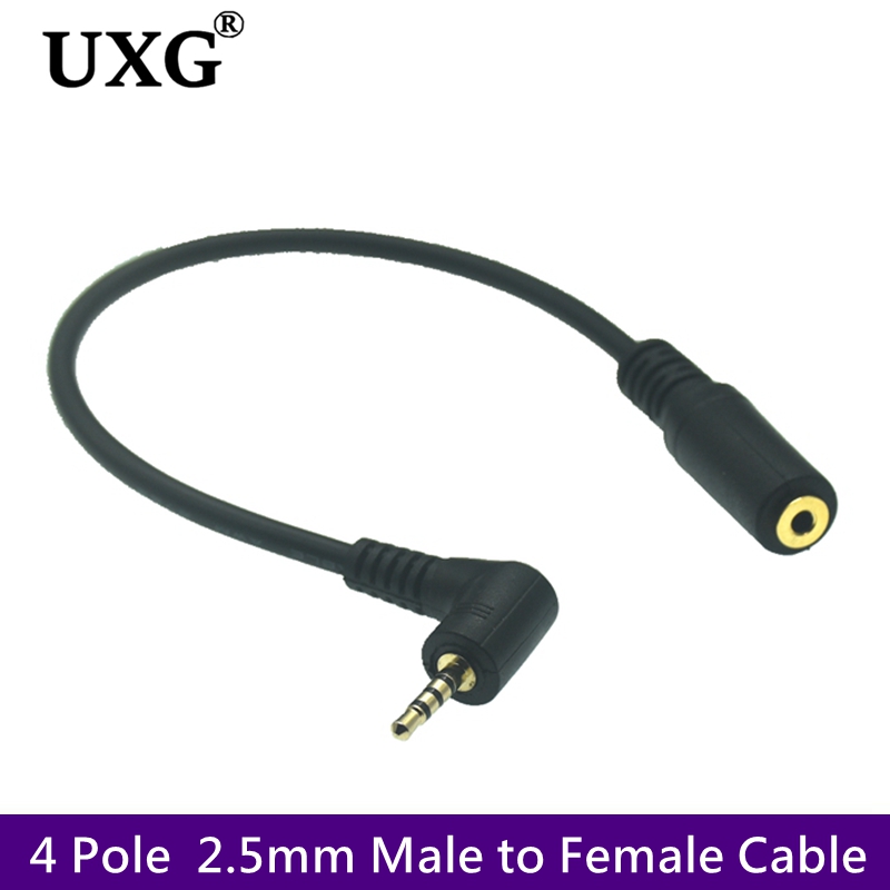 Audio Jumper Wire - 4 pol Stereo 2,5mm Männlichen Zu