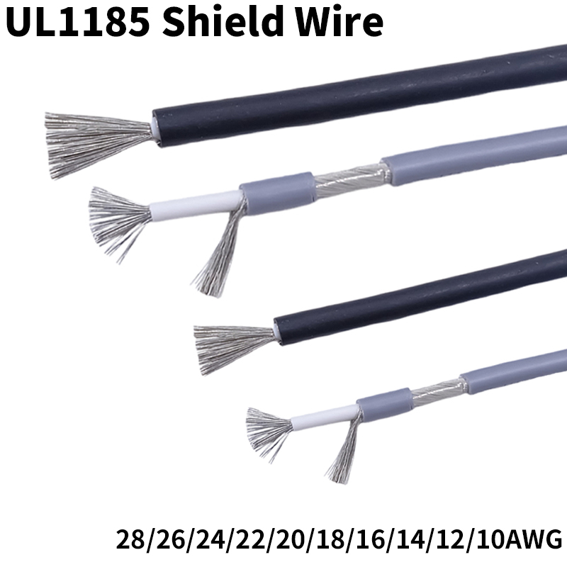 Audio Jumper Wire - Abgeschirmtes Draht-Signalkabel 28, 26, 24, 22,