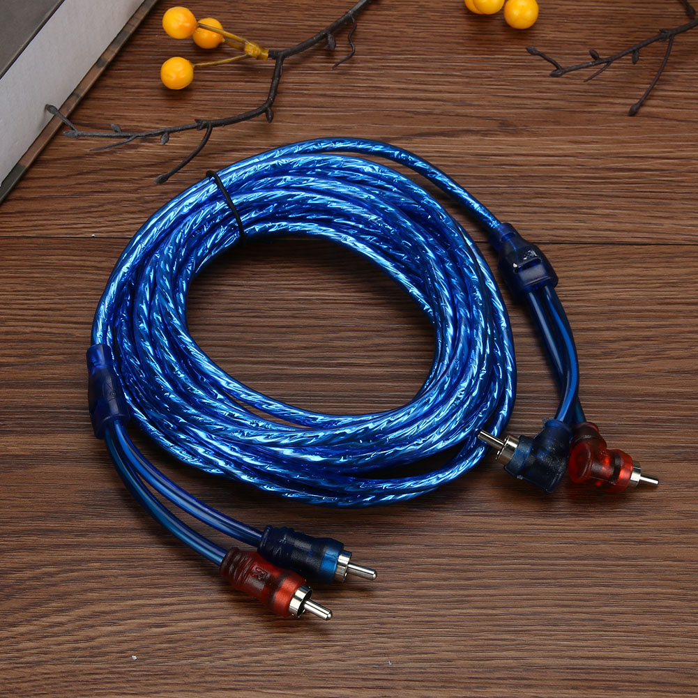 Auto-Styling 5m RCA-Verbindung – Audio Jumper Wire Bewertung und Preis