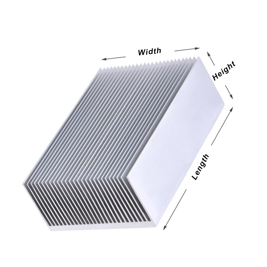 DIY-Kühler, Aluminium-Kühlkörp – Heatsink Aluminum Bewertung und Preis