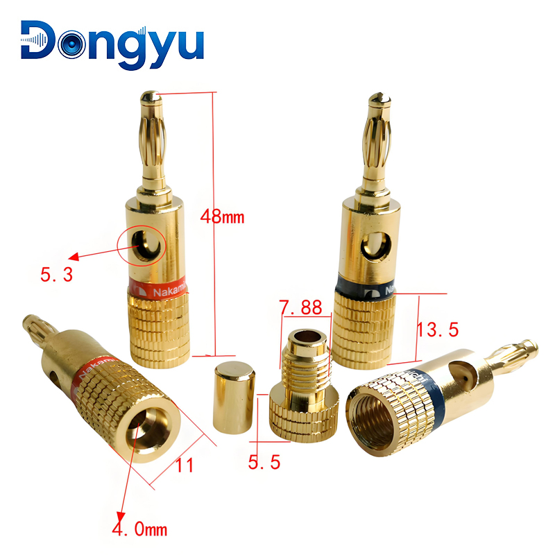 4MM Nakamichi Bananenstecker,  – Speaker Terminal Bewertung und Preis