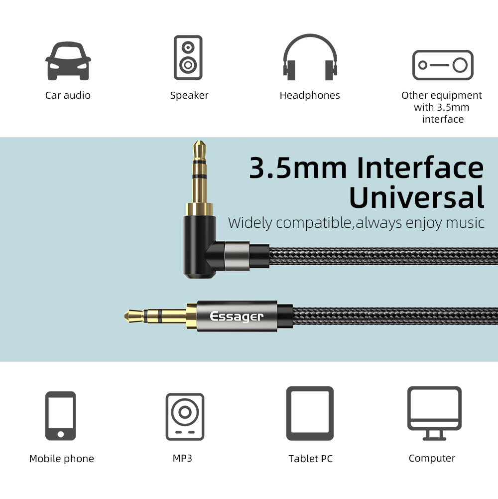Essager Aux-Verlängerungskabel – Audio Jumper Wire Bewertung und Preis