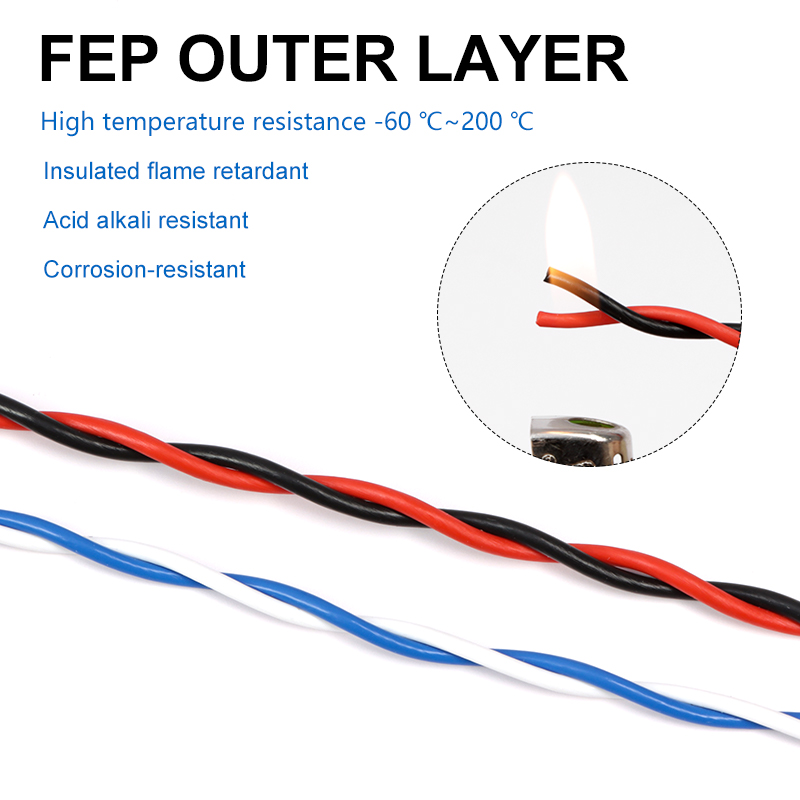3/8M AFS200 PTFE-Kabel 26/24/2 – Audio Jumper Wire Bewertung und Preis