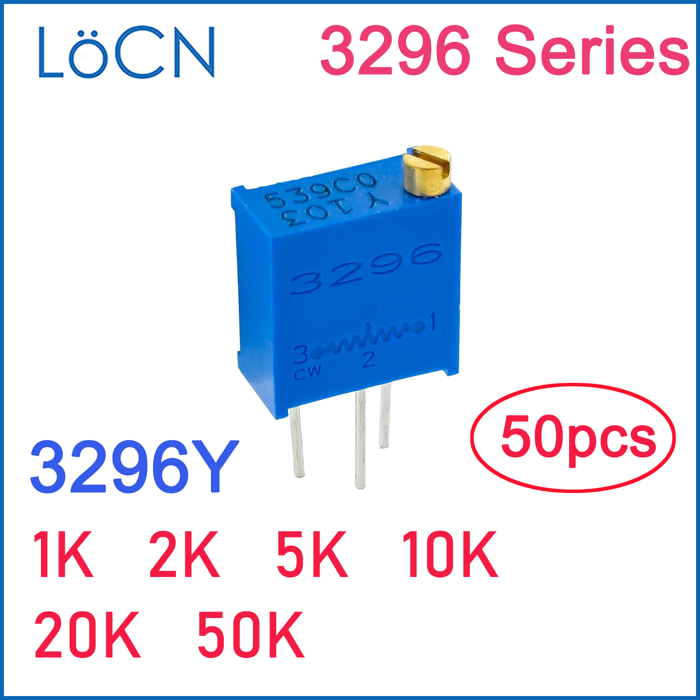 3296Y 1K 2K 5K 10K 20K 50K Tri – Potentiometer 10K Bewertung und Preis