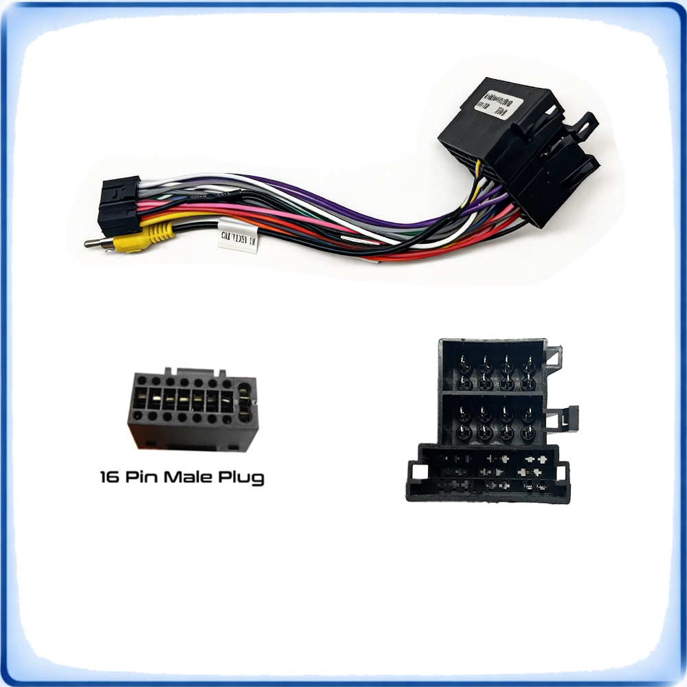 ISO zu 16-Pin Autoradio-Verkab – Audio Cable Rca Bewertung und Preis