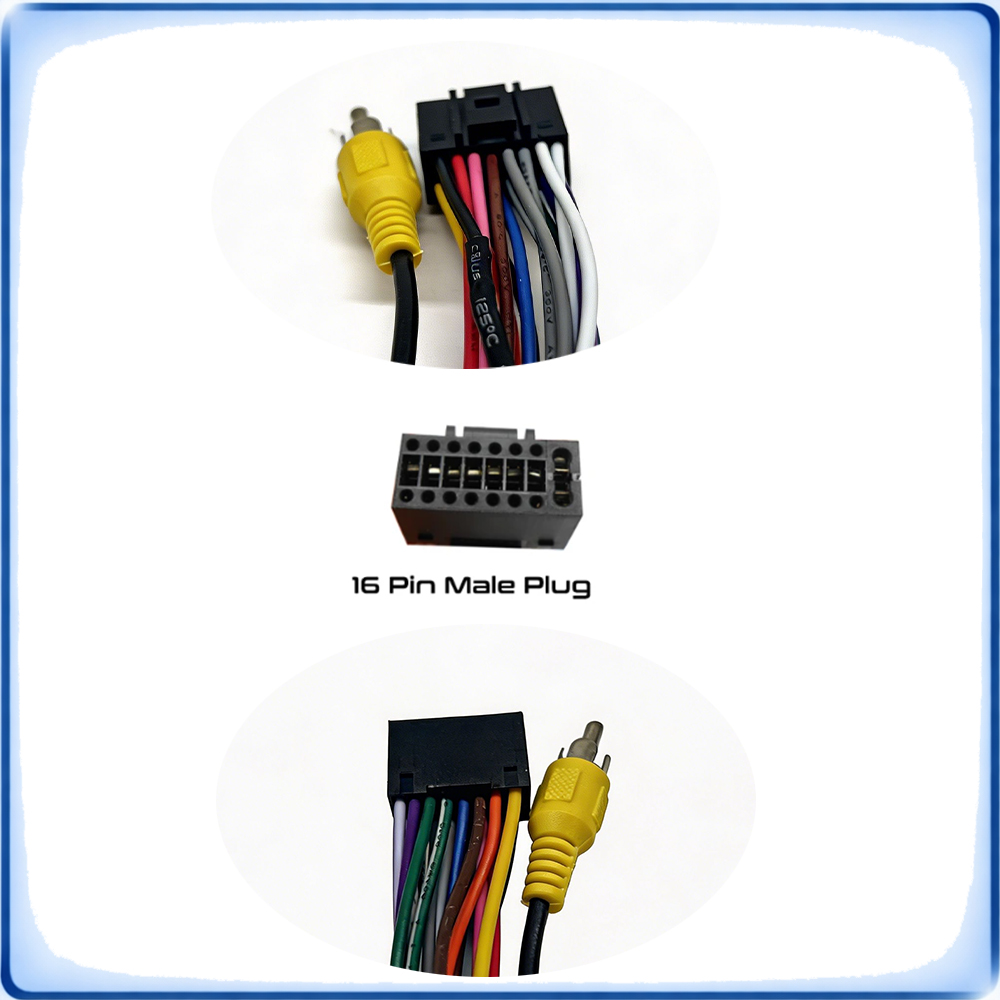 ISO zu 16-Pin Autoradio-Verkab – Audio Cable Rca Bewertung und Preis