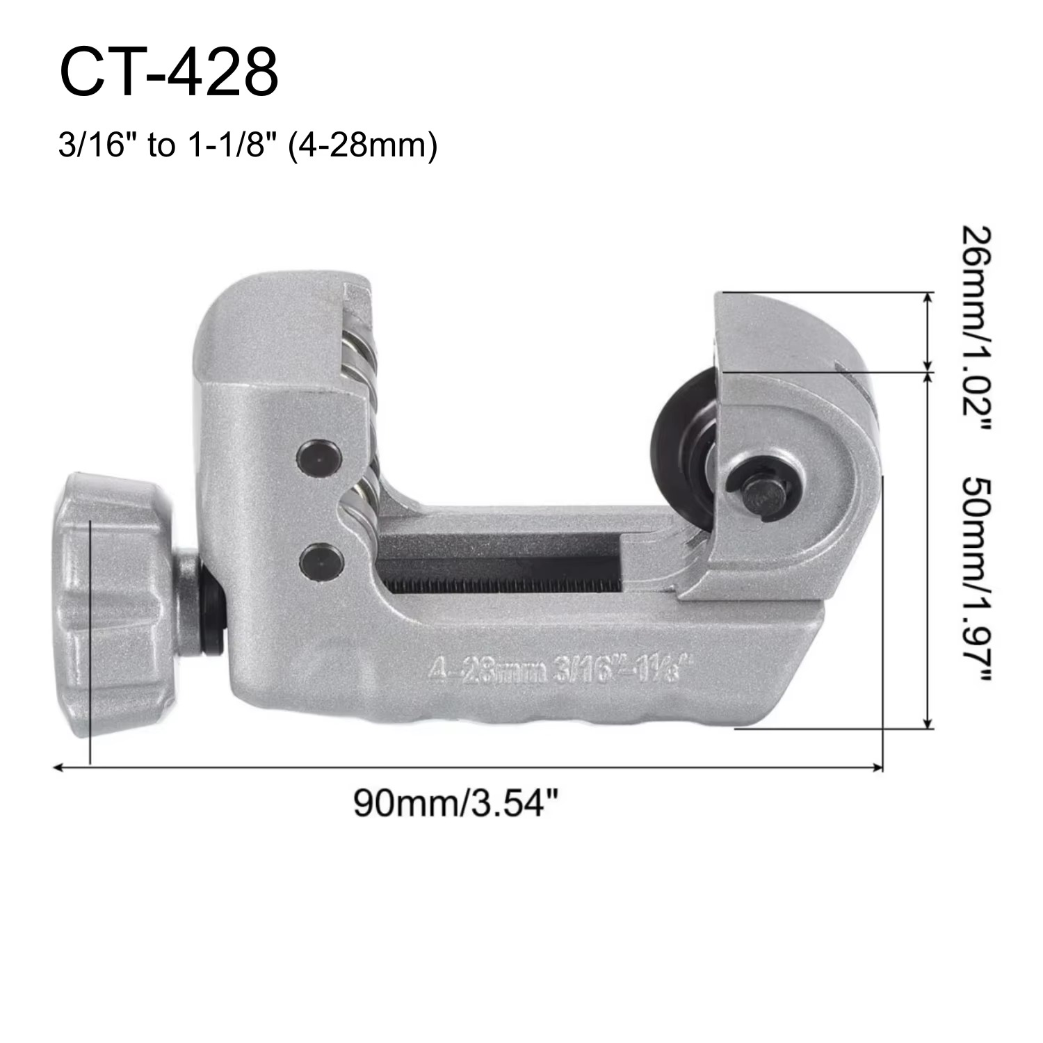 Rohrschneider für 4–28 mm Rohr – Knob Aluminum Bewertung und Preis