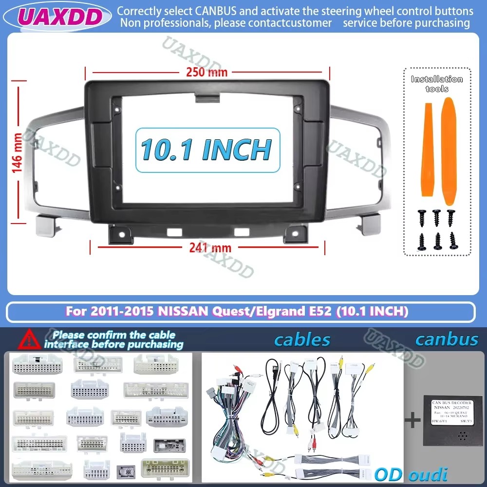 Auto Radio Fascias Rahmen Für  – Audio Cable Rca Bewertung und Preis