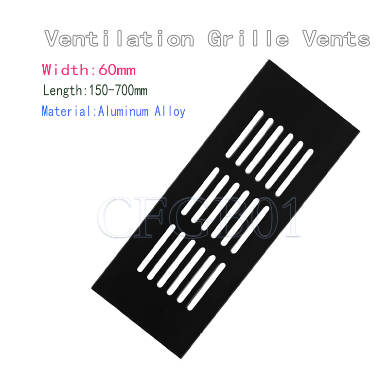 60mm Breite Lüftungsschlitze P – Ventilation Grille Aluminum Bewertung und Preis