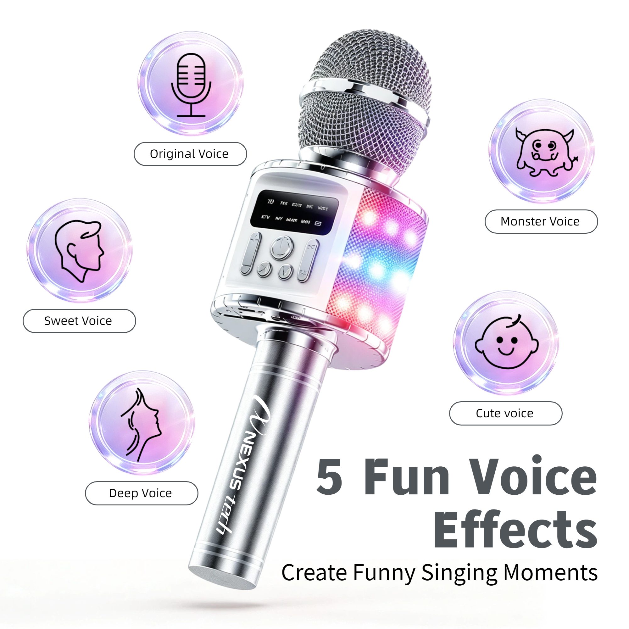 TWS Dual Wireless Karaoke-Mikr – Microphone Capsule Bewertung und Preis