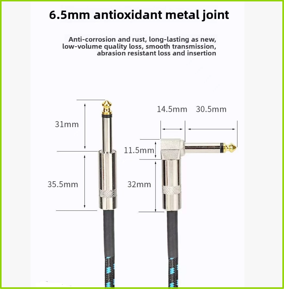 6,35 mm Audiokabel TRS 1/4 Zol – Trs Cable Bewertung und Preis