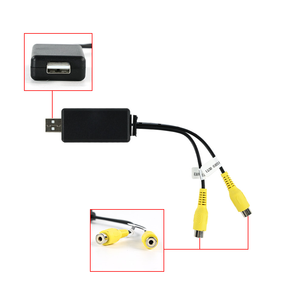 USB Zu CVBS RCA Video Ausgang  – Audio Cable Rca Bewertung und Preis