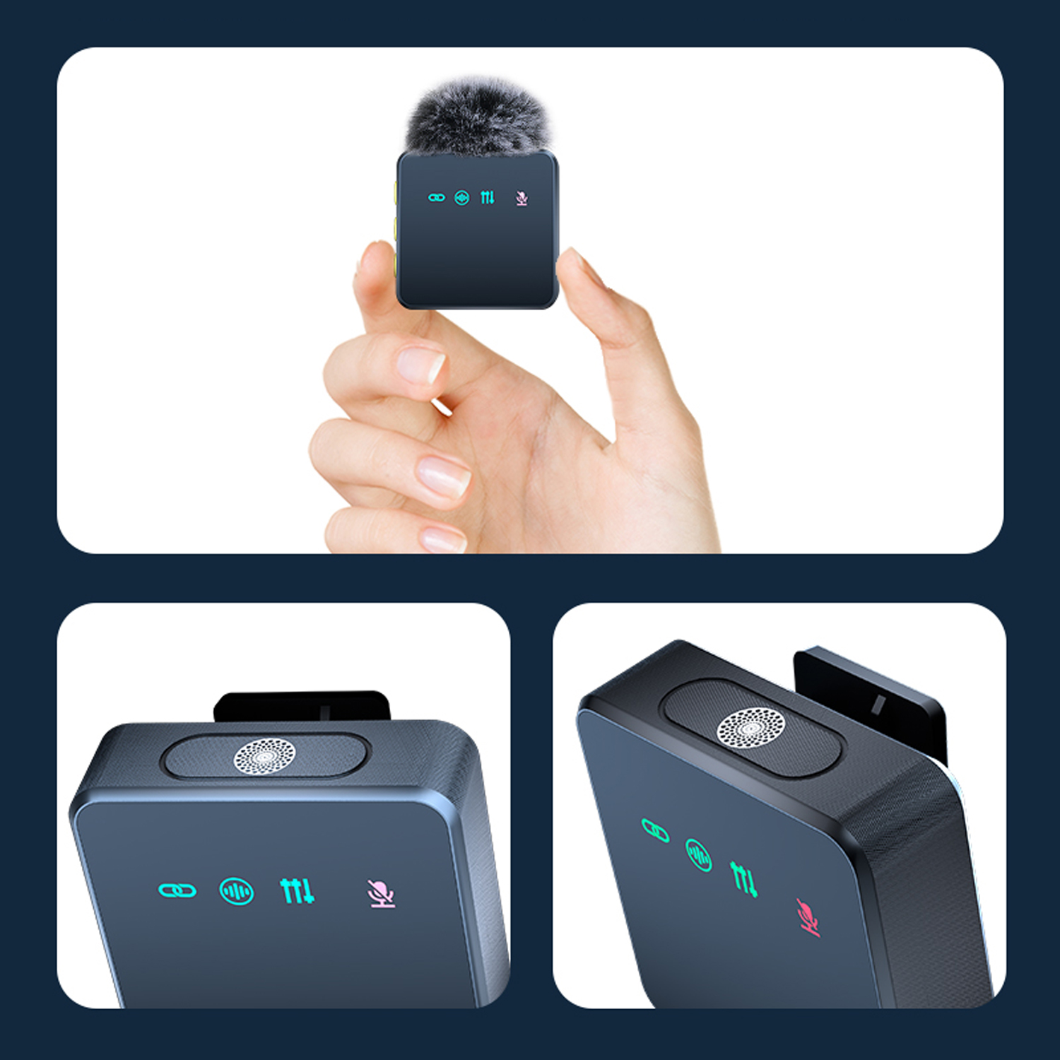 Professionelles kabelloses Lav – Microphone Capsule Bewertung und Preis