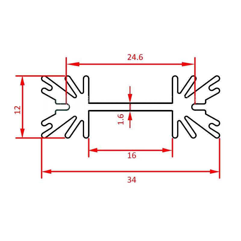 5 Stück TO-220 Triode MOS Tran – Heatsink Aluminum Bewertung und Preis